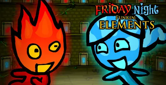 FNF Elements: Fireboy & Watergirl